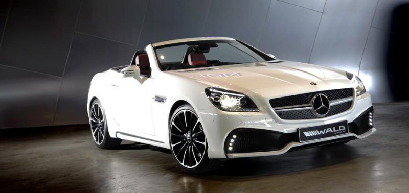 Mercedes-Benz SLK (R172) Black Bison от Wald International