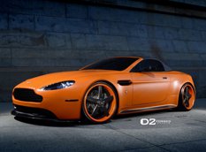 Aston Martin V8 Vantage Roadster на дисках D2Forged