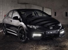 Для рынка Британии выпустили спецверсию Honda Civic Black Edition