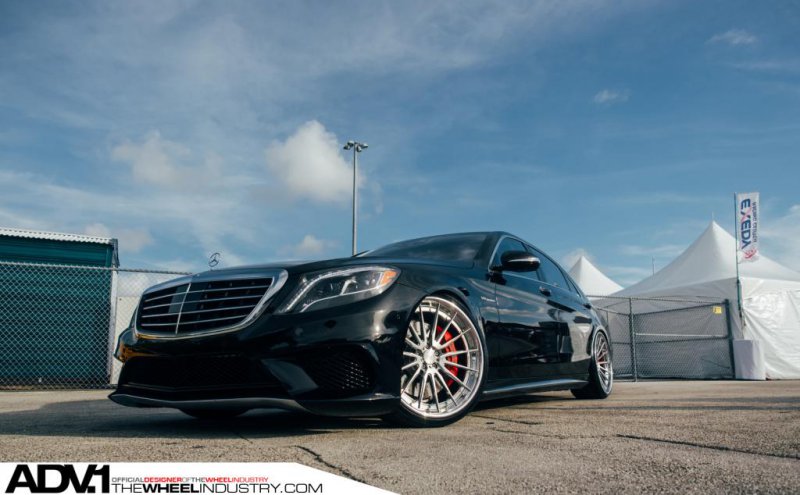 Mercedes-Benz S63 AMG W222 на дисках ADV.1 Wheels