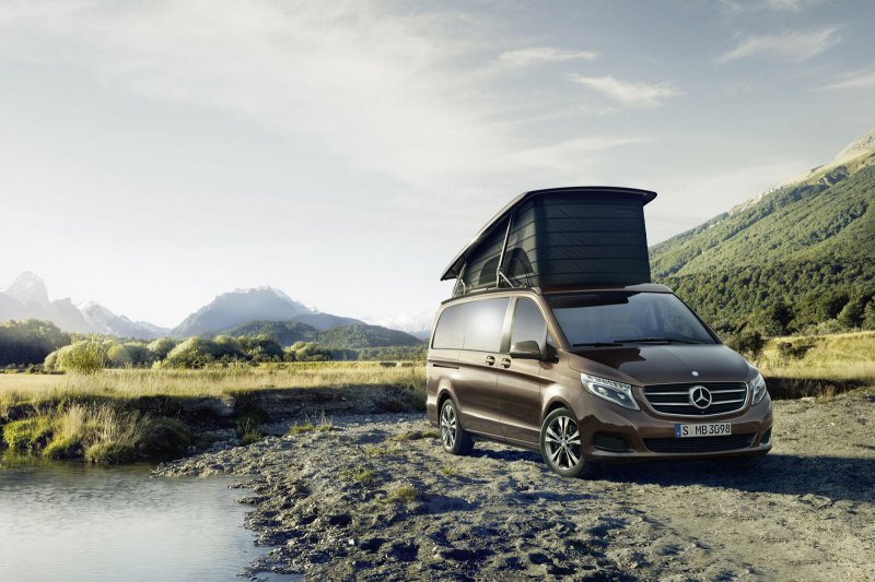 Mercedes-Benz построил дом на колесах V-Class Marco Polo