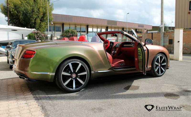 Bentley Continental GTC V8S от Elite Wrap