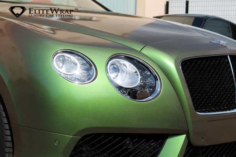 Bentley Continental GTC V8S от Elite Wrap