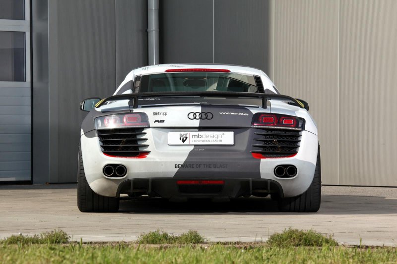 Audi R8 V8 2009 в комплексном тюнинге mbDESIGN