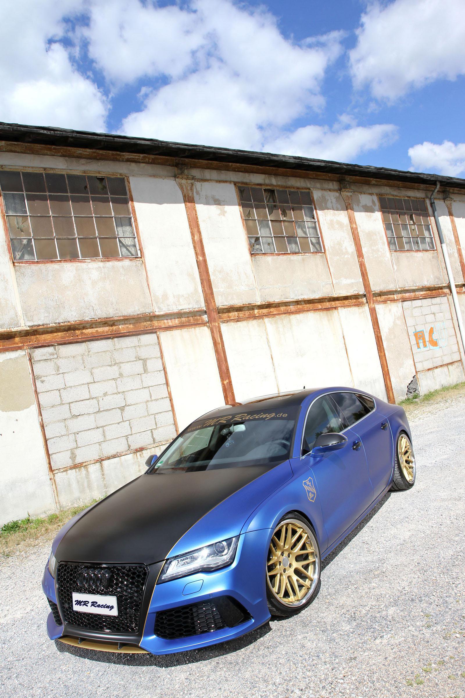 MR Racing представил Audi A7 Sportback TDI The Blue Wonder » Автомобили и  тюнинг