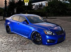 Эксклюзивный Lexus IS F на дисках D2Forged