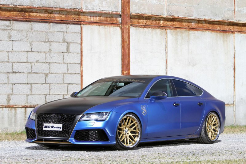 MR Racing представил Audi A7 Sportback TDI The Blue Wonder