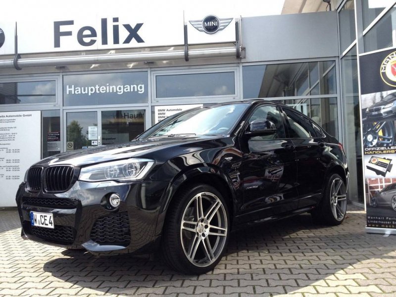 Manhart Racing поднял мощность BMW X4 xDrive35d до 375 л. с.