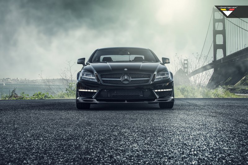 Mercedes-Benz CLS63 AMG Obsidian Black от Vorsteiner