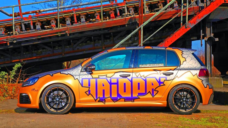 Volkswagen Golf R Haiopai Racing в «обертке» Cam Shaft