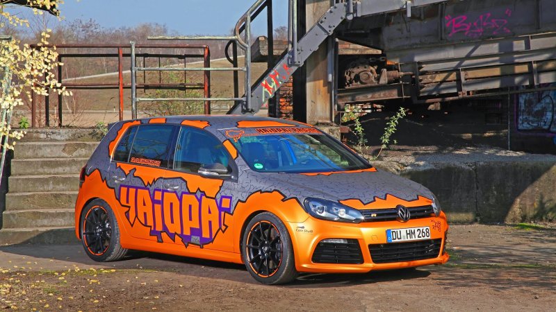 Volkswagen Golf R Haiopai Racing в «обертке» Cam Shaft