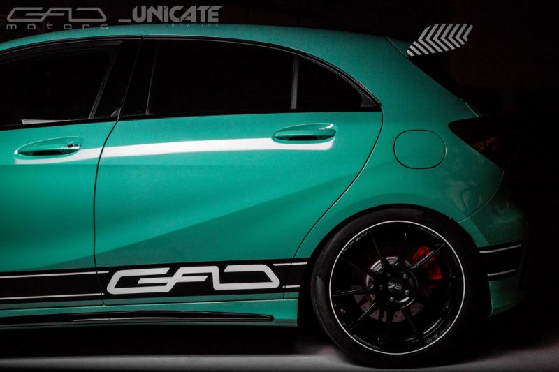 GAD Motors увеличил отдачу Mercedes-Benz A45 AMG