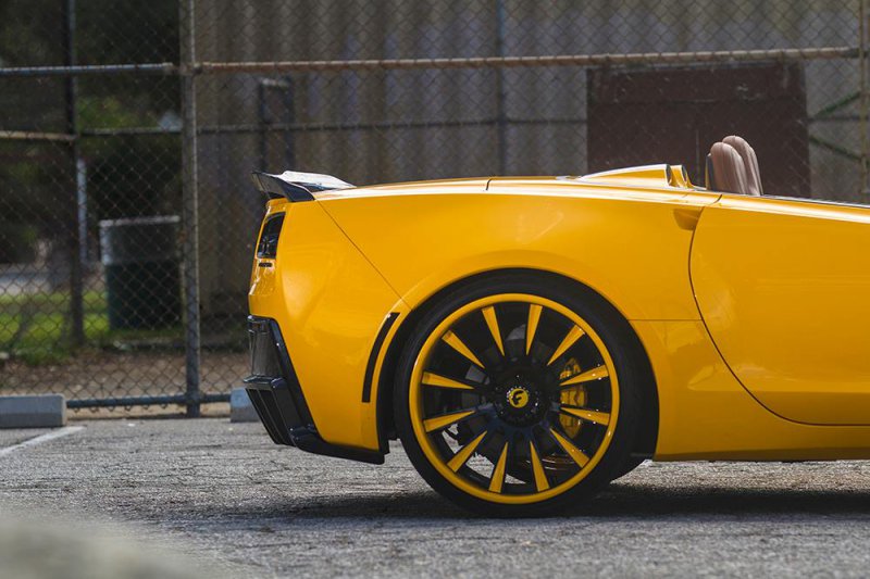 Chevrolet Corvette Stingray Convertible от Forgiato