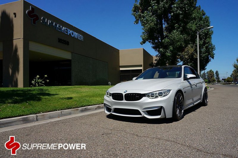 BMW M3 (F80) в легком тюнинге Supreme Power