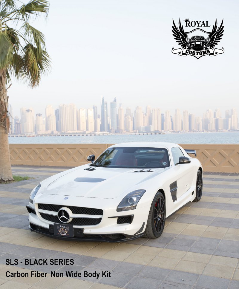 Royal Customs стилизовал Mercedes SLS AMG под версию Black Series 