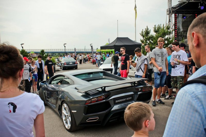 Suhorovsky Design стилизовал Lamborghini Gallardo под Aventador