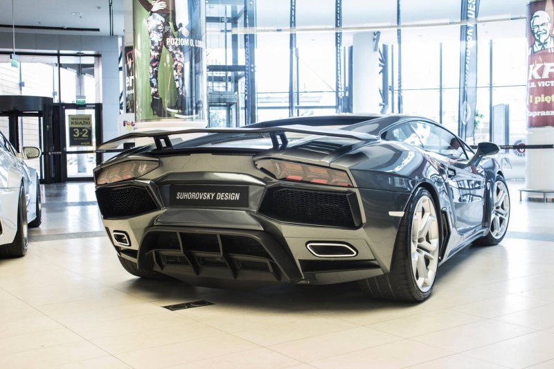 Suhorovsky Design стилизовал Lamborghini Gallardo под Aventador