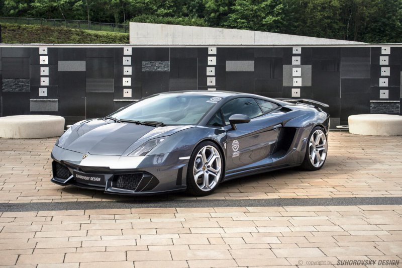 Suhorovsky Design стилизовал Lamborghini Gallardo под Aventador