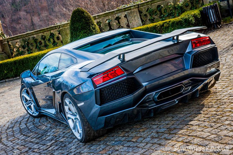 Suhorovsky Design стилизовал Lamborghini Gallardo под Aventador