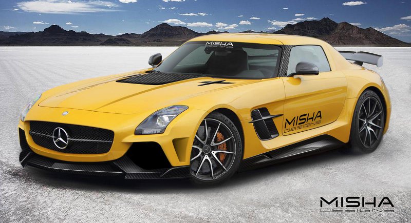 Misha Designs разработал обвес для Mercedes-Benz SLS AMG