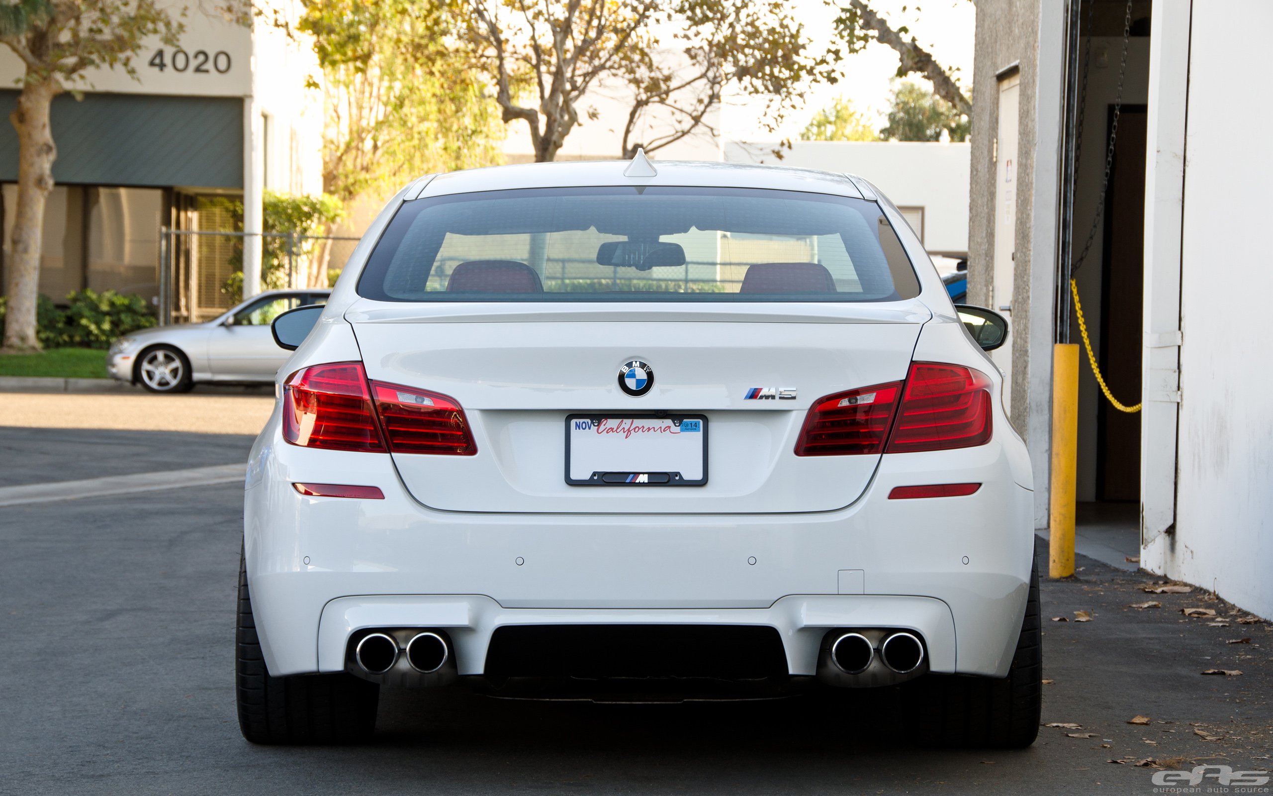 BMW f10 m5 White auto