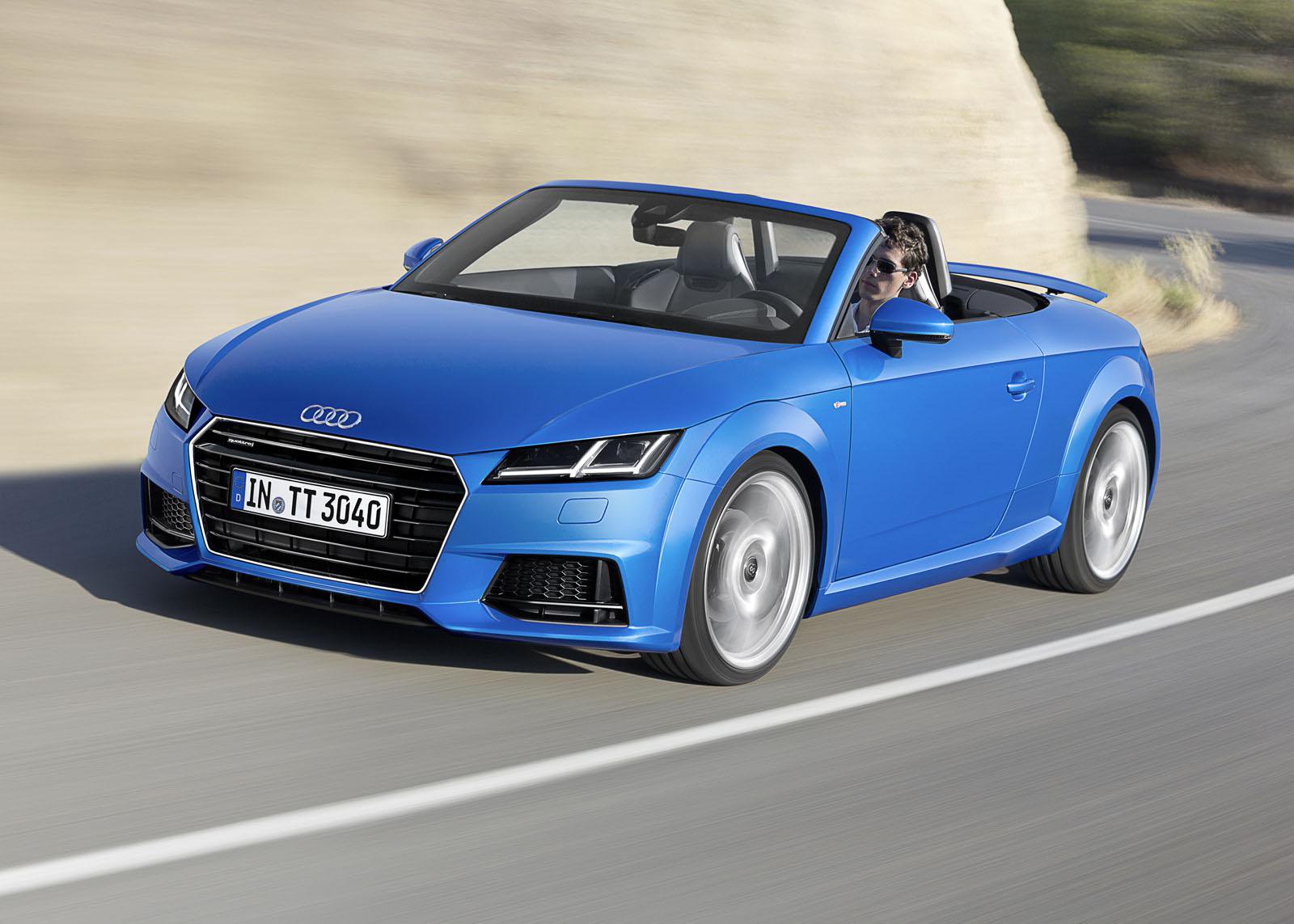 Audi рассекретила открытые версии TT и TTS Roadster » Автомобили и тюнинг