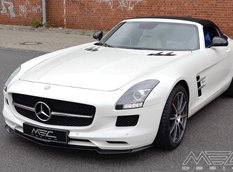 Mercedes SLS AMG Roadster в легком обвесе MEC Design