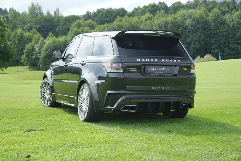 Mansory добавил мощности люксовому внедорожнику Range Rover