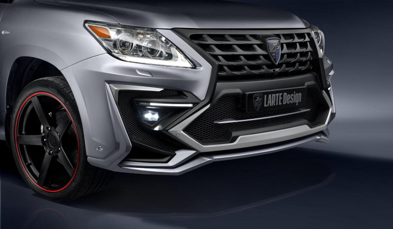 В ателье Larte Design доработали Lexus LX 570