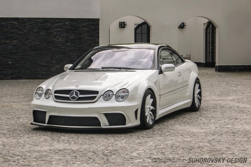 Mercedes-Benz CL W215 в обвесе Suhorovski Design