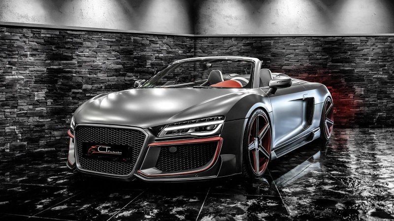 Обновленный Audi R8 Spyder в тюнинге CT Exclusive