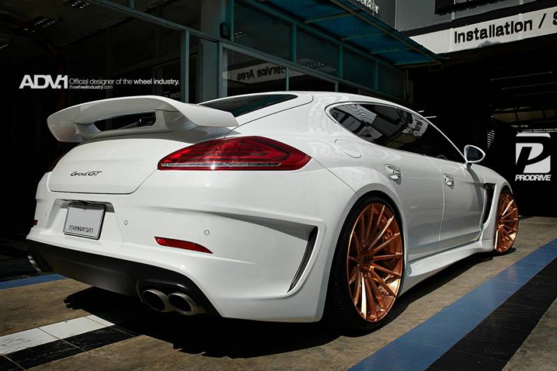 Porsche Panamera в обвесе Techart Grand GT от ProDrive