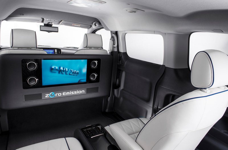 Nissan построил премиальный электрический фургон e-NV200 VIP
