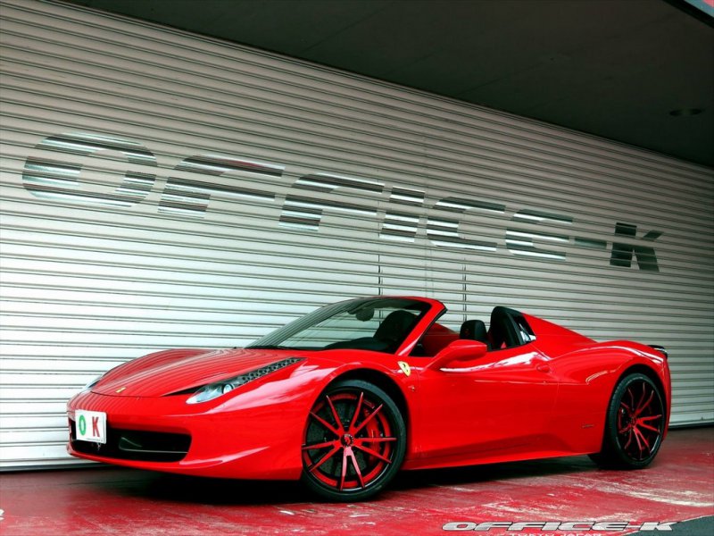 Ferrari 458 Spider в исполнении Office-K