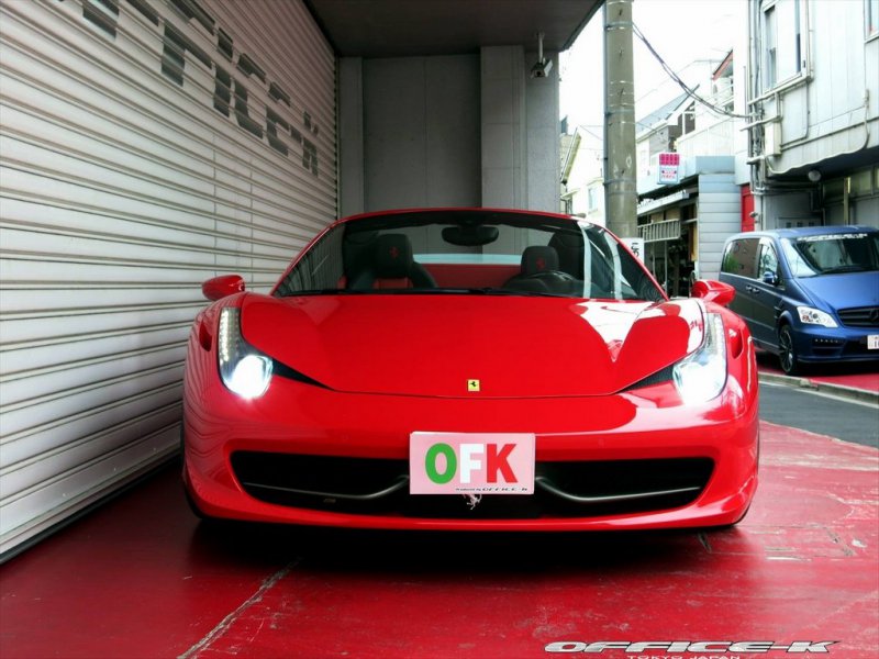 Ferrari 458 Spider в исполнении Office-K