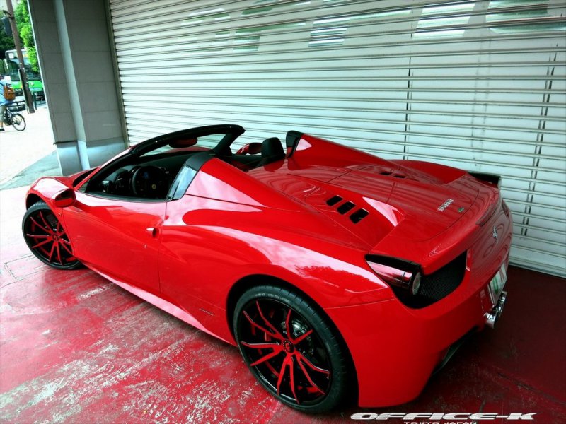 Ferrari 458 Spider в исполнении Office-K