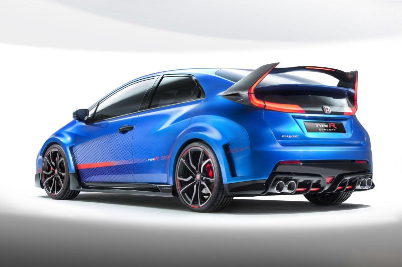 Honda рассекретила прототип Civic Type R Concept II