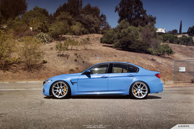 580-сильный BMW M3 (F30) на дисках MORR Wheels