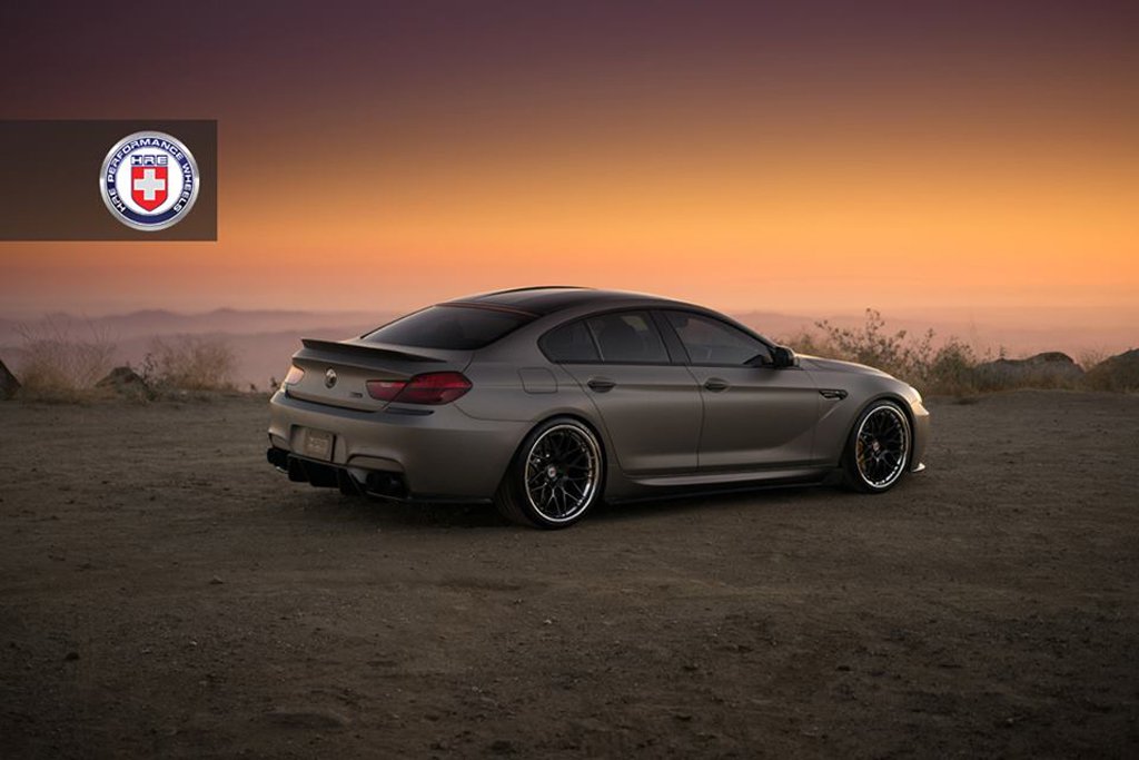 BMW m6 серая