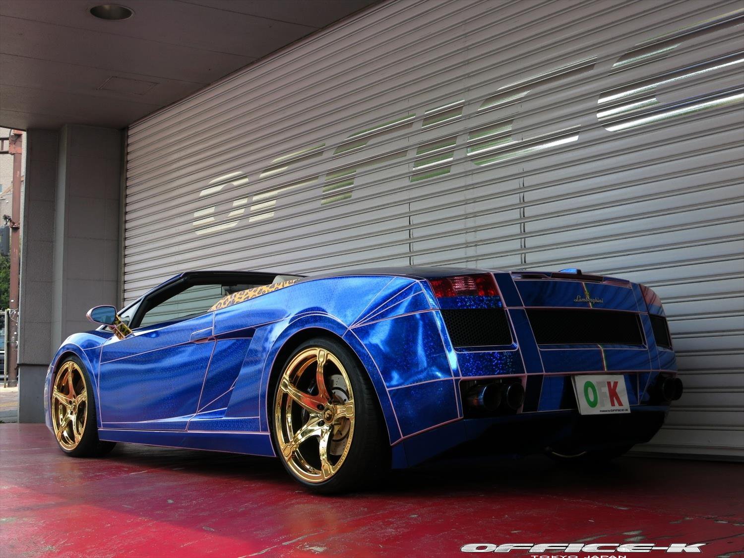 Lamborghini Gallardo Spyder от Office-K » Автомобили и тюнинг