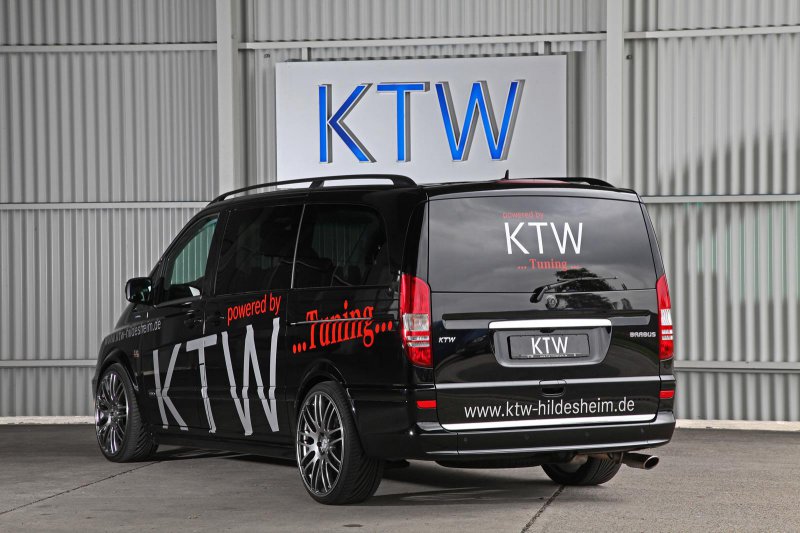 KTW Tuning доработал Mercedes Viano 3.0 CDI BlueEFFICIENCY