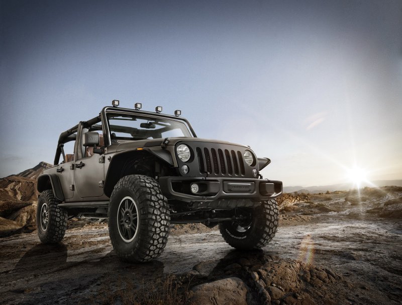 Париж 2014: Jeep Unlimited Rubicon Stealth – эксклюзивный концепт