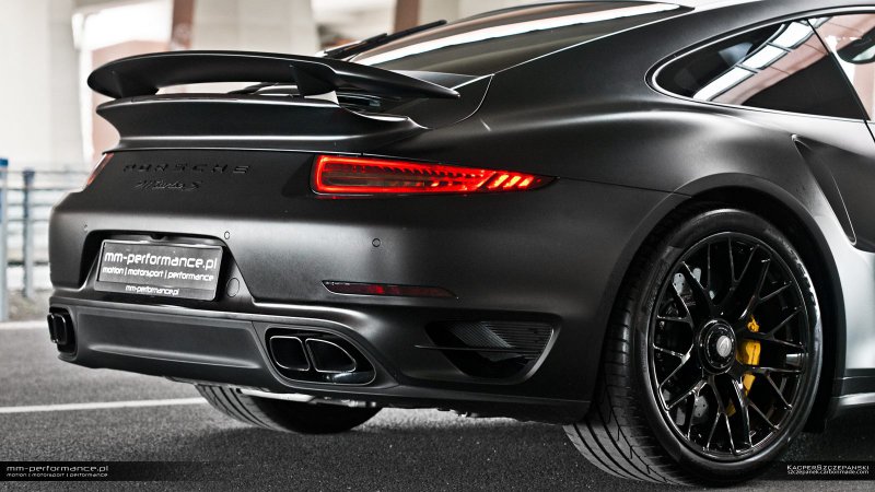 Porsche 911 Turbo S (991) в доработке MM-Performance