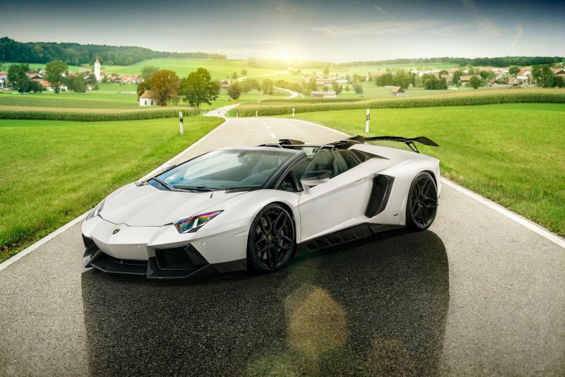 Lamborghini Aventador LP700-4 Roadster от Novitec Torado