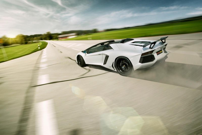 Lamborghini Aventador LP700-4 Roadster от Novitec Torado