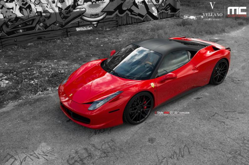 Ferrari 458 Italia в доработке MC Customs