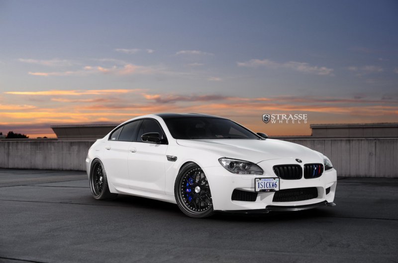 Эксклюзивный BMW M6 GranCoupe на дисках Strasse Forged Wheels 