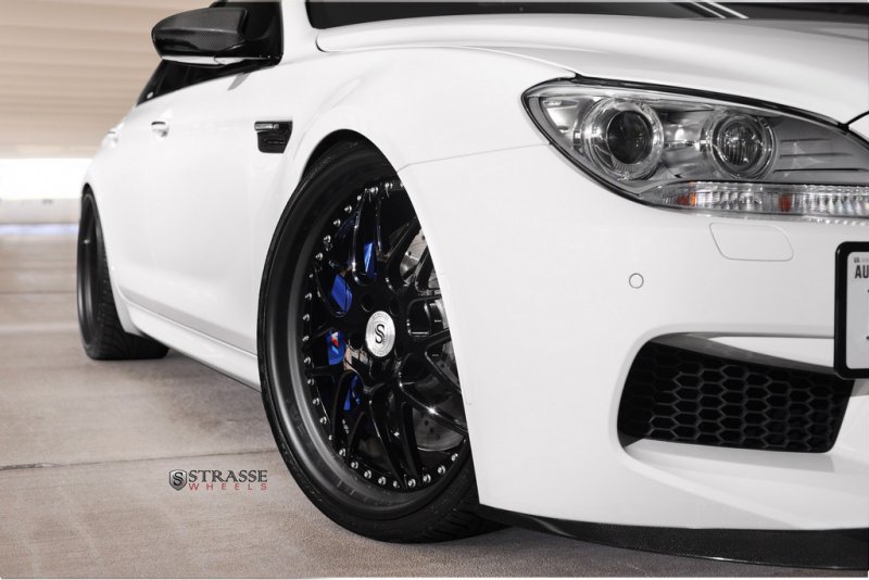 Эксклюзивный BMW M6 GranCoupe на дисках Strasse Forged Wheels 