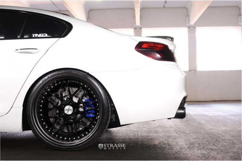 Эксклюзивный BMW M6 GranCoupe на дисках Strasse Forged Wheels 