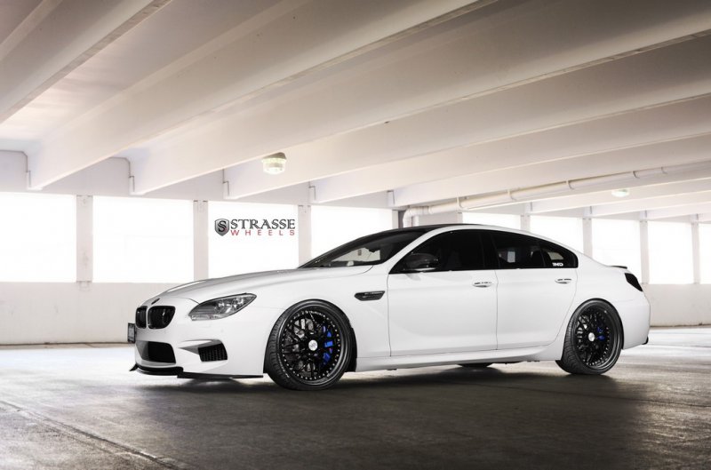 Эксклюзивный BMW M6 GranCoupe на дисках Strasse Forged Wheels 